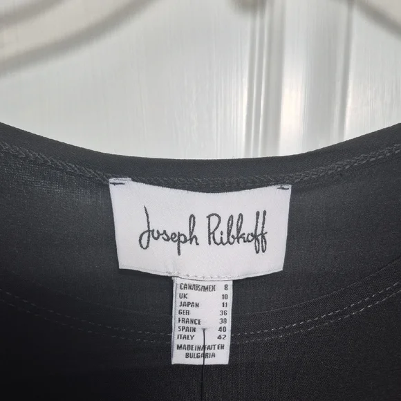 Joseph Ribkoff Black Tunic with Silver Studs NWT - Picture 2 of 4